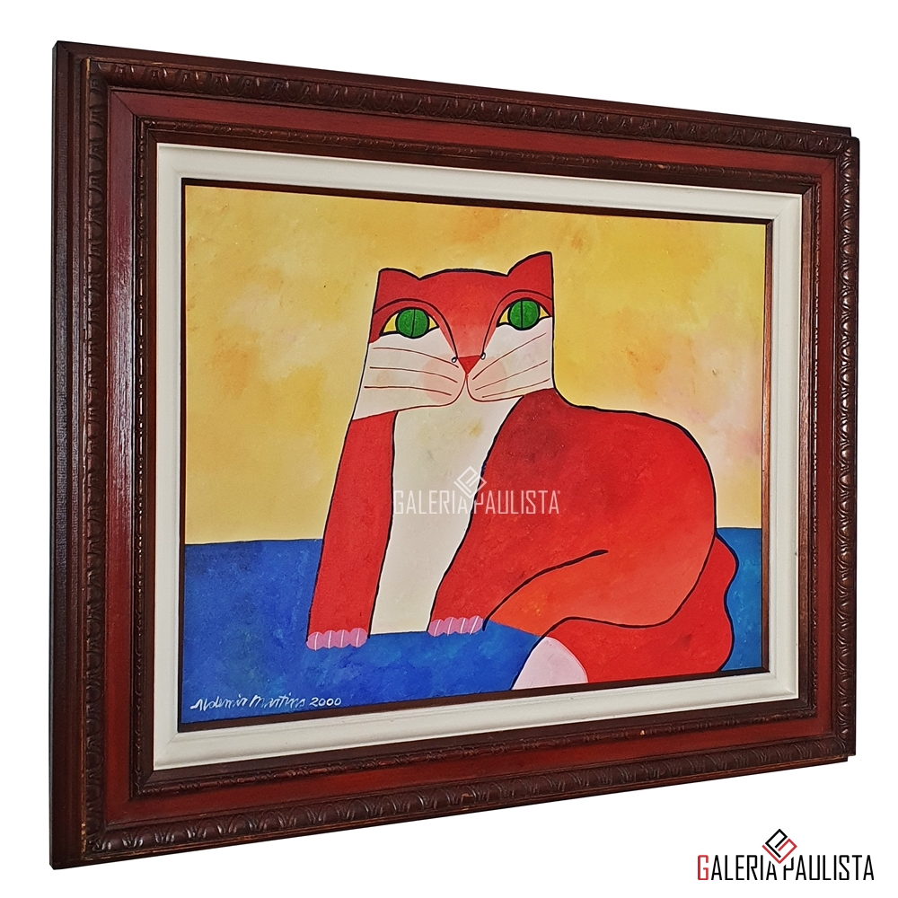 Aldemir-Martins-Gato-Vermelho-AST-60×80-Galeria-Paulista-S2