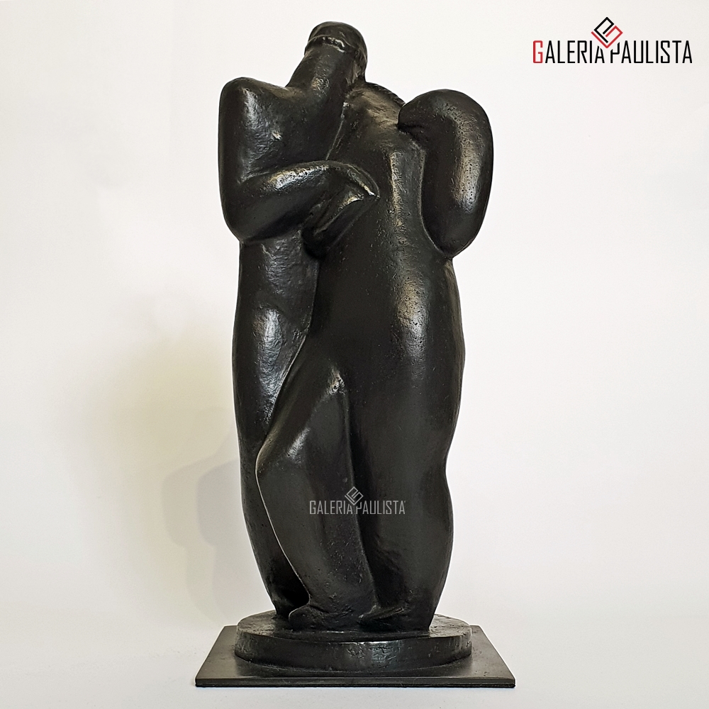 Escultura-Bronze-Victor-Brecheret-Beijo-Galeria-Paulista-Certificado-6